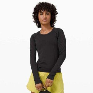 LULULEMON Swiftly Tech Long Sleeve 2.0 * Race 10 Black